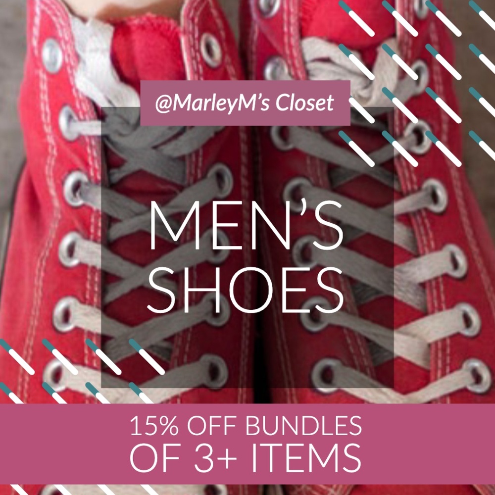 Men's Shoes! Various sizes!